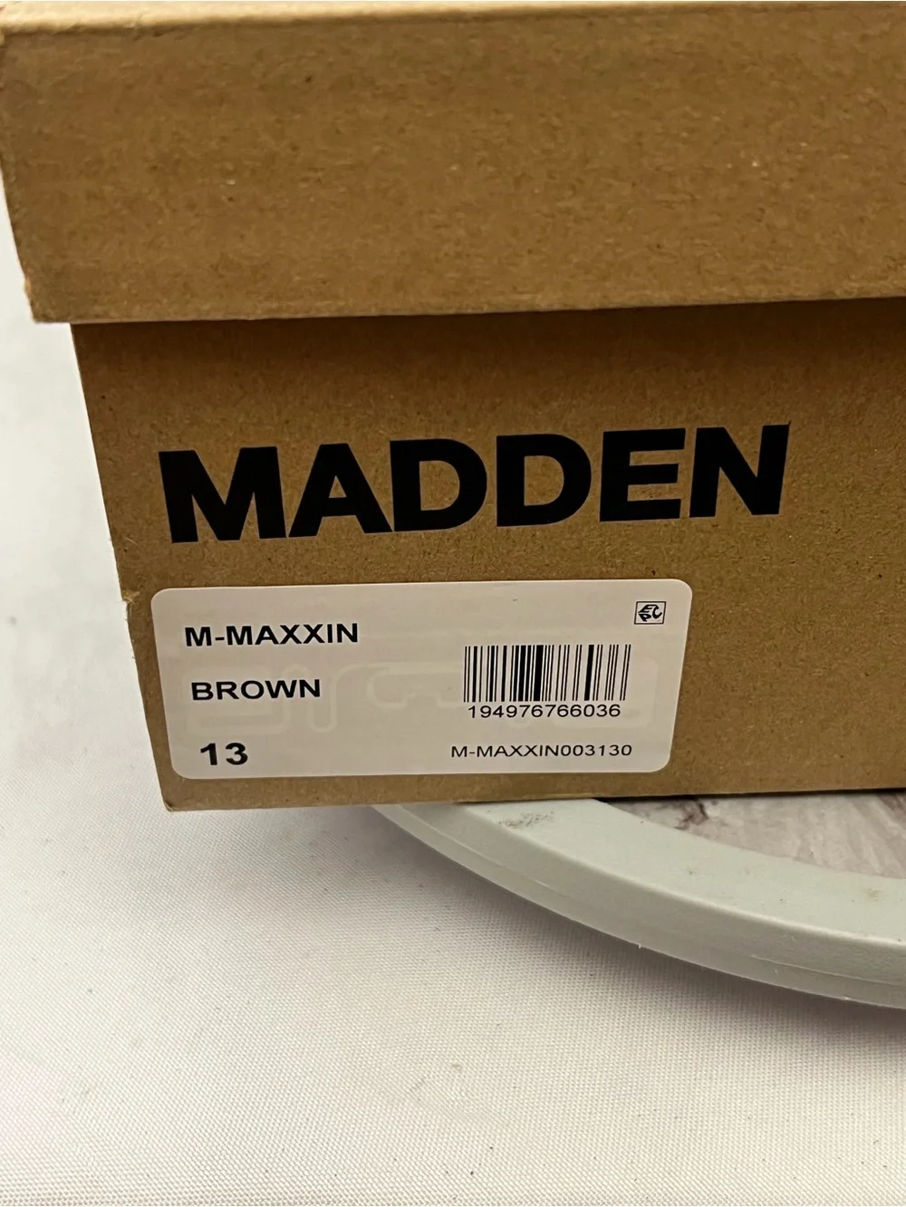 Madden M-Maxxinn Brown Chelsea Ankle Boots Men 13 New In Box